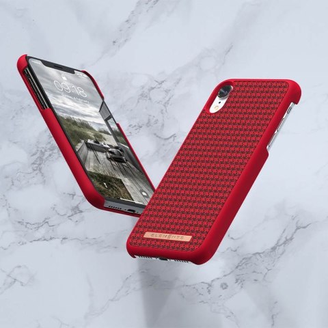 Nordic Elements Saeson Idun - Materiałowe etui iPhone XR (Red) Nordic Elements Saeson Idun - Materiałowe etui iPhone XR (Red)