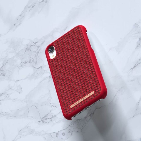 Nordic Elements Saeson Idun - Materiałowe etui iPhone XR (Red) Nordic Elements Saeson Idun - Materiałowe etui iPhone XR (Red)