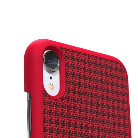 Nordic Elements Saeson Idun - Materiałowe etui iPhone XR (Red) Nordic Elements Saeson Idun - Materiałowe etui iPhone XR (Red)