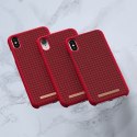 Nordic Elements Saeson Idun - Materiałowe etui iPhone XR (Red)