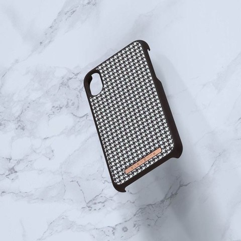 Nordic Elements Saeson Idun - Materiałowe etui iPhone Xs / X (Dark Brown Pattern 2) Nordic Elements Saeson Idun - Materiałowe etui iPhone Xs / X (Dark Brown Pattern 2)