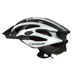 Dunlop - Kask rowerowy MTB r. L (Biało-czarny)