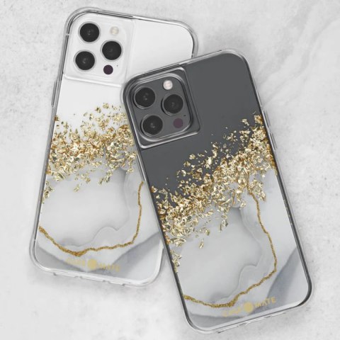 Case-Mate Karat - Etui iPhone 13 Pro zdobione złotem (Marble) Case-Mate Karat - Etui iPhone 13 Pro zdobione złotem (Marble)