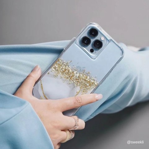 Case-Mate Karat - Etui iPhone 13 Pro zdobione złotem (Marble) Case-Mate Karat - Etui iPhone 13 Pro zdobione złotem (Marble)