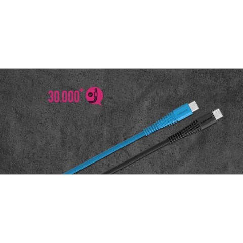 Momax Tough link - Kabel połączeniowy USB-C do USB-C, 1.2 m (Blue) Momax Tough link - Kabel połączeniowy USB-C do USB-C, 1.2 m (Blue)