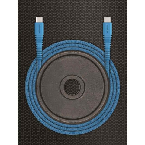 Momax Tough link - Kabel połączeniowy USB-C do USB-C, 1.2 m (Blue) Momax Tough link - Kabel połączeniowy USB-C do USB-C, 1.2 m (Blue)