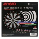 Dart Outdoor kartonowy 45 cm + 6 rzutek Enero