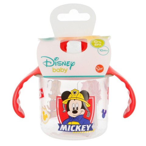 Mickey Mouse - Kubek niekapek z uchwytami 250 ml Mickey Mouse - Kubek niekapek z uchwytami 250 ml