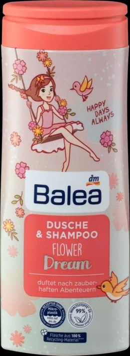 Balea Flower Dream Szampon z Żelem dla Dzieci 300 ml