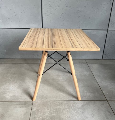 Stolik skandynawski kwadratowy CAPRI WOOD 50 cm Stolik skandynawski kwadratowy CAPRI WOOD 50 cm