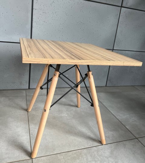 Stolik skandynawski kwadratowy CAPRI WOOD 50 cm Stolik skandynawski kwadratowy CAPRI WOOD 50 cm