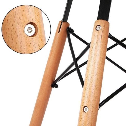 Stolik skandynawski kwadratowy CAPRI WOOD 50 cm Stolik skandynawski kwadratowy CAPRI WOOD 50 cm