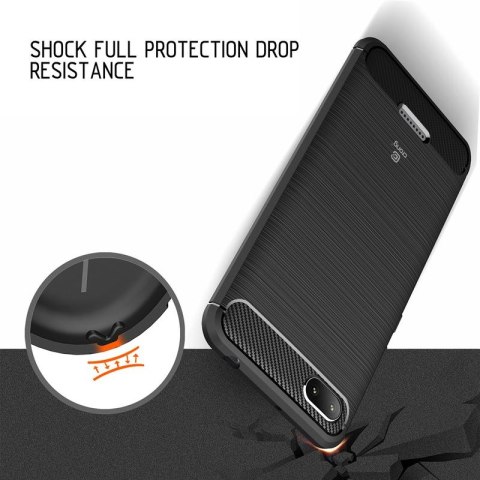 Crong Soft Armour Cover - Etui Xiaomi Redmi 6A (czarny) Crong Soft Armour Cover - Etui Xiaomi Redmi 6A (czarny)