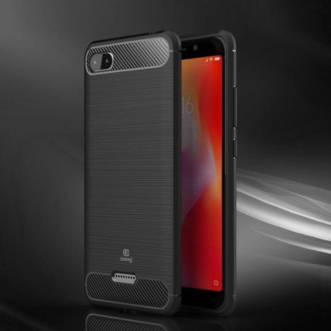 Crong Soft Armour Cover - Etui Xiaomi Redmi 6A (czarny) Crong Soft Armour Cover - Etui Xiaomi Redmi 6A (czarny)