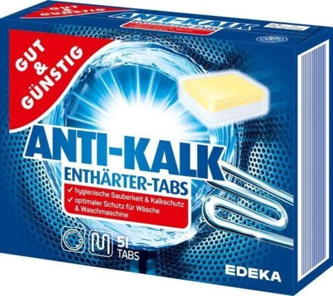 G&G Anti-Kalk Tabs Odkamieniacz do Pralek 51 szt.