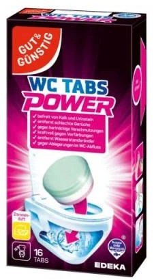 G&G WC Tabs Power Zitronen 16 szt.