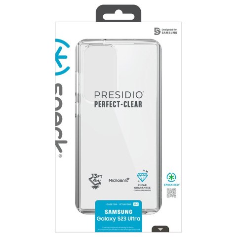 Speck Presidio Perfect-Clear - Etui Samsung Galaxy S23 Ultra z powłoką MICROBAN (Clear) Speck Presidio Perfect-Clear - Etui Samsung Galaxy S23 Ultra z powłoką MICROBAN (Clear)