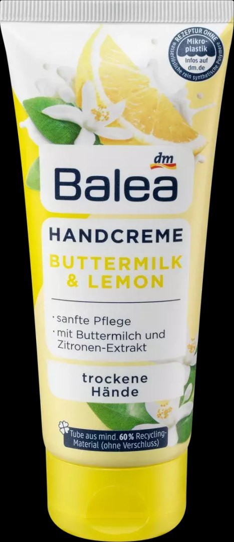 Balea Buttermilch & Zitrone Krem do Rąk 100 ml