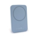 PURO Slim PowerMag Power Bank - Power Bank indukcyjny 4000 mAh MagSafe (Powder Blue)