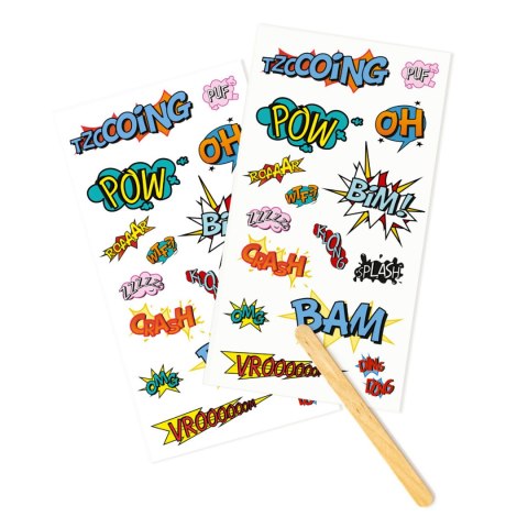 Kalkomanie Onomatopeje Kalkomanie Onomatopeje