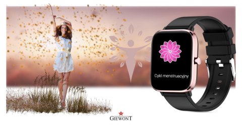 Smartwatch Giewont GW230-3 Różowe Złoto-Czarny Smartwatch Giewont GW230-3 Różowe Złoto-Czarny