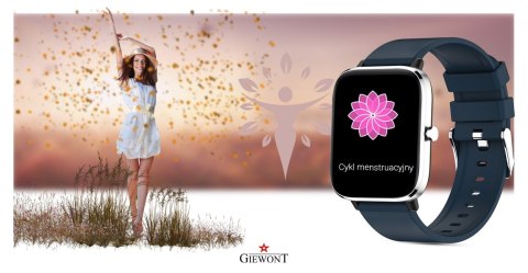 Smartwatch Giewont GW230-4 Srebrno-Niebieski Smartwatch Giewont GW230-4 Srebrno-Niebieski