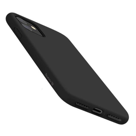 Crong Color Cover - Etui iPhone 11 (czarny) Crong Color Cover - Etui iPhone 11 (czarny)