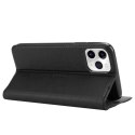 Crong Folio Case - Etui iPhone 11 Pro Max z klapką na magnes (czarny)