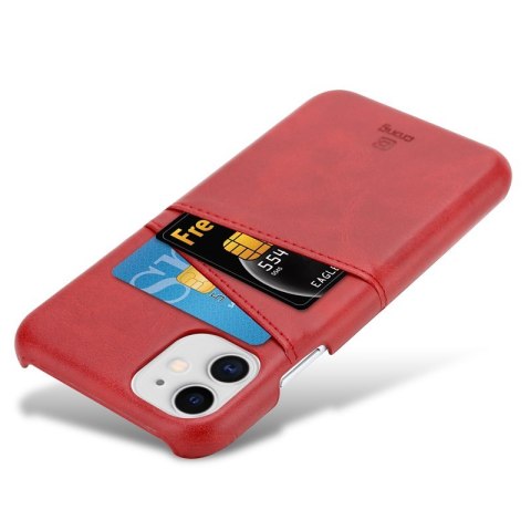 Crong Neat Cover - Etui iPhone 11 Pro z kieszeniami (czerwony) Crong Neat Cover - Etui iPhone 11 Pro z kieszeniami (czerwony)