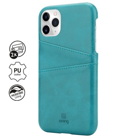 Crong Neat Cover - Etui iPhone 11 Pro z kieszeniami (zielony) Crong Neat Cover - Etui iPhone 11 Pro z kieszeniami (zielony)