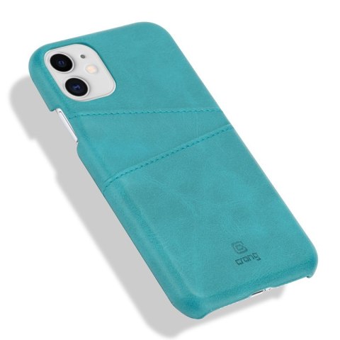 Crong Neat Cover - Etui iPhone 11 Pro z kieszeniami (zielony) Crong Neat Cover - Etui iPhone 11 Pro z kieszeniami (zielony)
