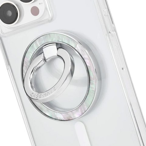 Case-Mate Magnetic Ring Stand - Uchwyt MagSafe na palec z funkcją podstawki (Mother of Pearl) Case-Mate Magnetic Ring Stand - Uchwyt MagSafe na palec z funkcją podstawki (Mother of Pearl)