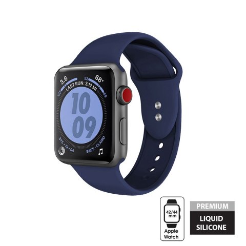 Crong Liquid - Pasek do Apple Watch 42/44 mm (granatowy) Crong Liquid - Pasek do Apple Watch 42/44 mm (granatowy)