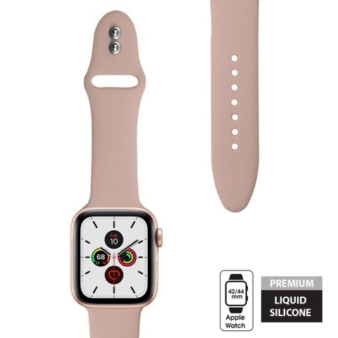 Crong Liquid - Pasek do Apple Watch 42/44 mm (piaskowy róż) Crong Liquid - Pasek do Apple Watch 42/44 mm (piaskowy róż)