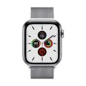 Crong Milano Steel - Pasek ze stali nierdzewnej do Apple Watch 42/44 mm (srebrny)