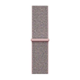 Crong Nylon - Pasek sportowy do Apple Watch 38/40 mm (Light Pink)