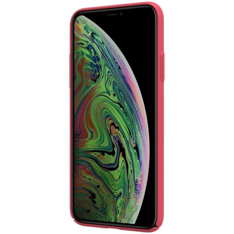 Nillkin Super Frosted Shield - Etui Apple iPhone 11 Pro Max z wycięciem na logo (Bright Red) Nillkin Super Frosted Shield - Etui Apple iPhone 11 Pro Max z wycięciem na logo (Bright Red)