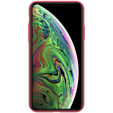 Nillkin Super Frosted Shield - Etui Apple iPhone 11 Pro Max z wycięciem na logo (Bright Red) Nillkin Super Frosted Shield - Etui Apple iPhone 11 Pro Max z wycięciem na logo (Bright Red)