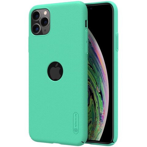 Nillkin Super Frosted Shield - Etui Apple iPhone 11 Pro z wycięciem na logo (Mint Green) Nillkin Super Frosted Shield - Etui Apple iPhone 11 Pro z wycięciem na logo (Mint Green)