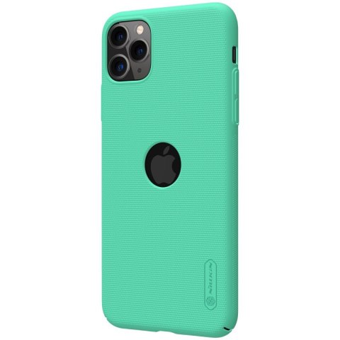 Nillkin Super Frosted Shield - Etui Apple iPhone 11 Pro z wycięciem na logo (Mint Green) Nillkin Super Frosted Shield - Etui Apple iPhone 11 Pro z wycięciem na logo (Mint Green)