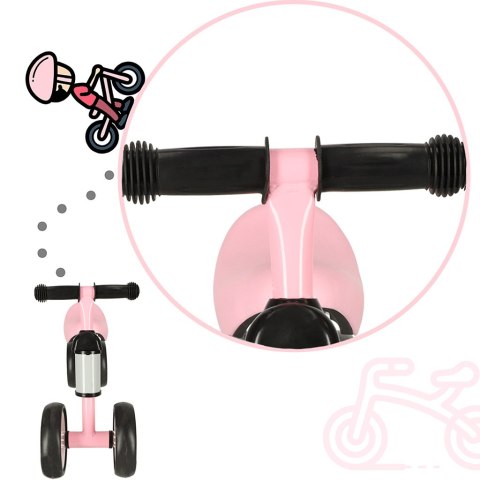 Rowerek Trike Fix Tiny czterokołowy biegowy różowy Rowerek Trike Fix Tiny czterokołowy biegowy różowy