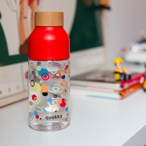 Quokka Ice Kids - Butelka na wodę z tritanu 570 ml (Dots) Quokka Ice Kids - Butelka na wodę z tritanu 570 ml (Dots)