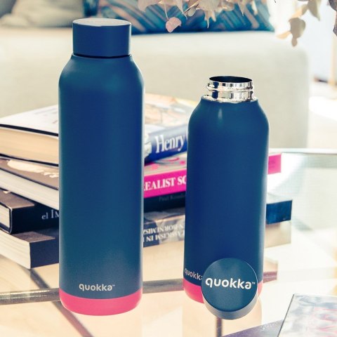 Quokka Solid - Butelka termiczna ze stali nierdzewnej 510 ml (Pink Vibe) Quokka Solid - Butelka termiczna ze stali nierdzewnej 510 ml (Pink Vibe)
