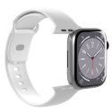 PURO ICON - Elastyczny pasek do Apple Watch 38/40/41 mm (S/M & M/L) (White)