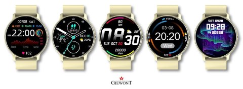 Smartwatch Giewont GW120-6 Ecru-Ecru Smartwatch Giewont GW120-6 Ecru-Ecru