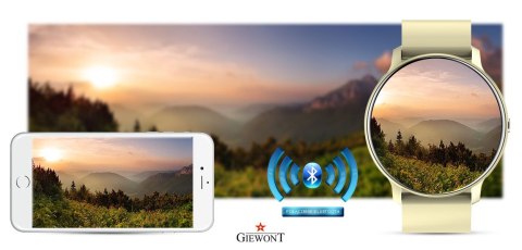 Smartwatch Giewont GW120-6 Ecru-Ecru Smartwatch Giewont GW120-6 Ecru-Ecru