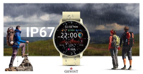 Smartwatch Giewont GW120-6 Ecru-Ecru Smartwatch Giewont GW120-6 Ecru-Ecru