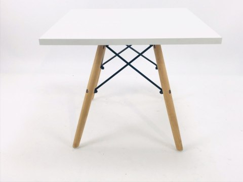 Stolik skandynawski kwadratowy CAPRI BIANCO 50 cm Stolik skandynawski kwadratowy CAPRI BIANCO 50 cm