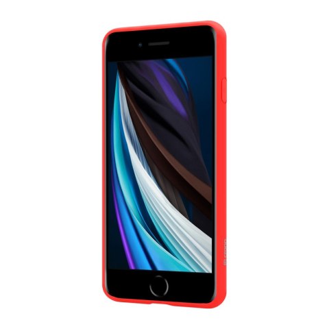 Crong Color Cover - Etui iPhone SE 2020 / 8 / 7 (czerwony) Crong Color Cover - Etui iPhone SE 2020 / 8 / 7 (czerwony)