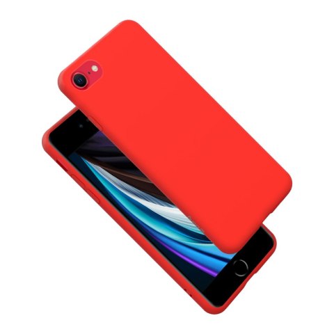 Crong Color Cover - Etui iPhone SE 2020 / 8 / 7 (czerwony) Crong Color Cover - Etui iPhone SE 2020 / 8 / 7 (czerwony)